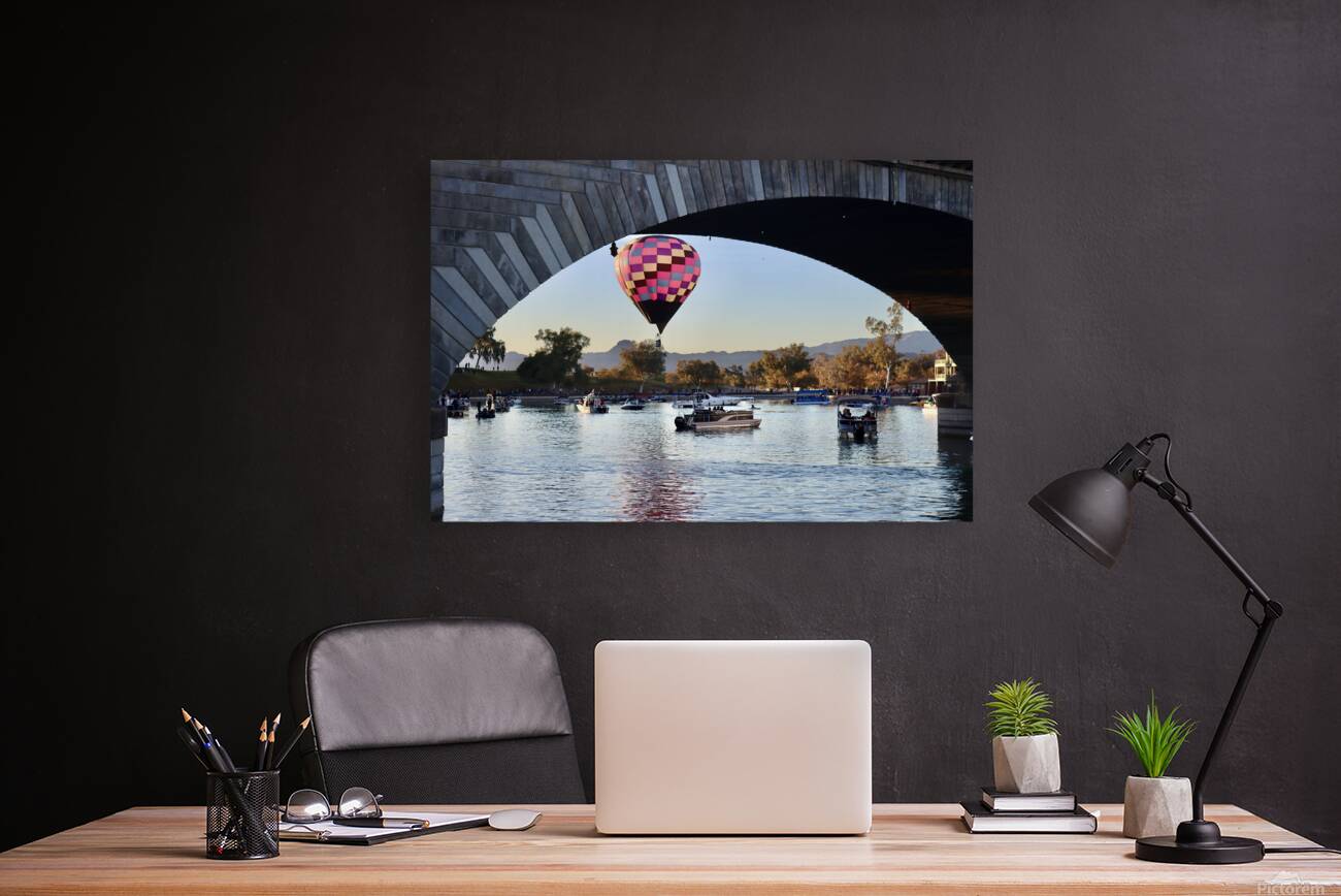 Balloons at the bridge -1 Reproduction