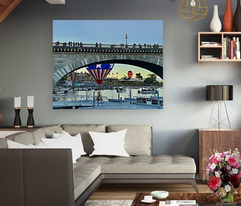 Balloons at the bridge -3 Reproduction