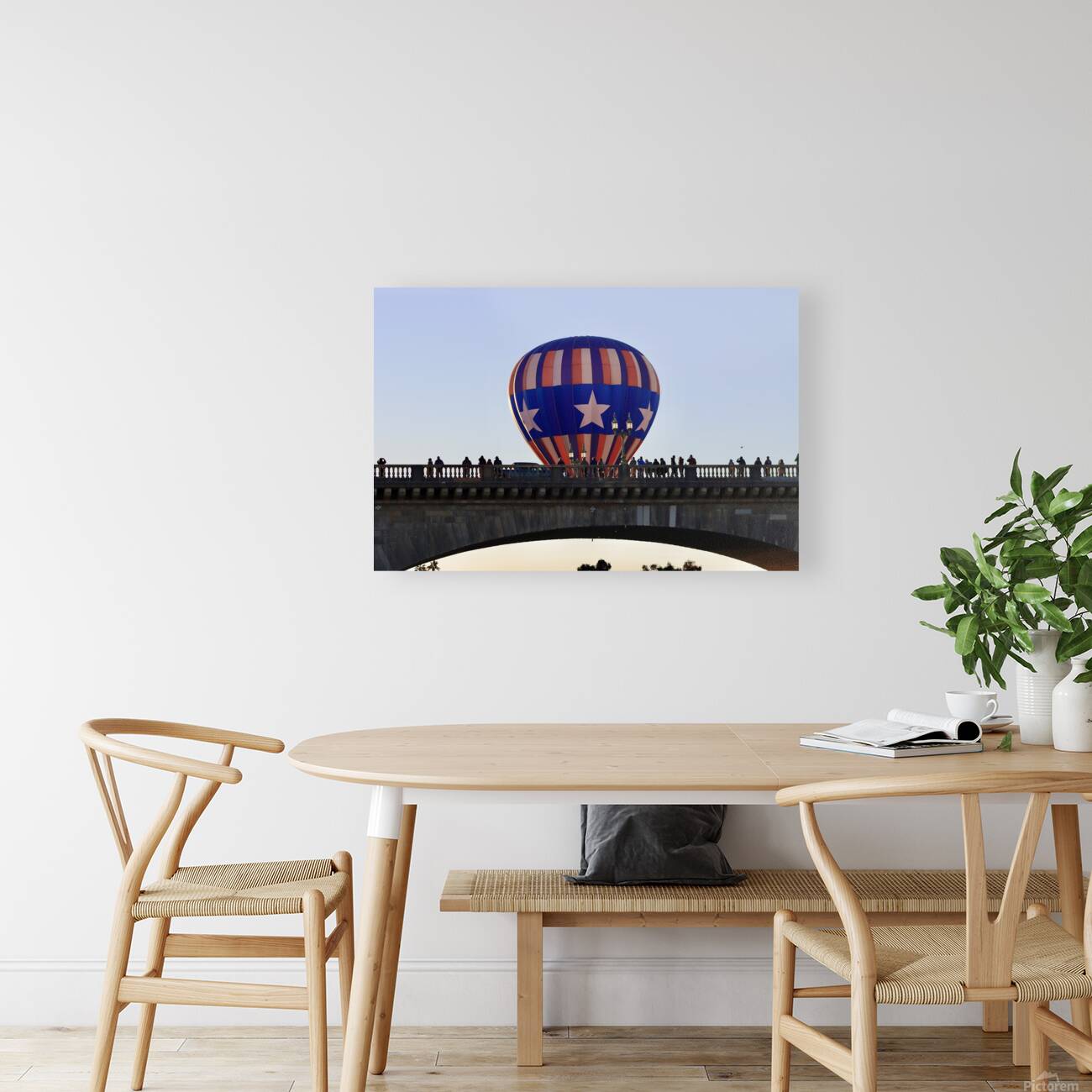 Balloons at the Bridge -4 Reproduction