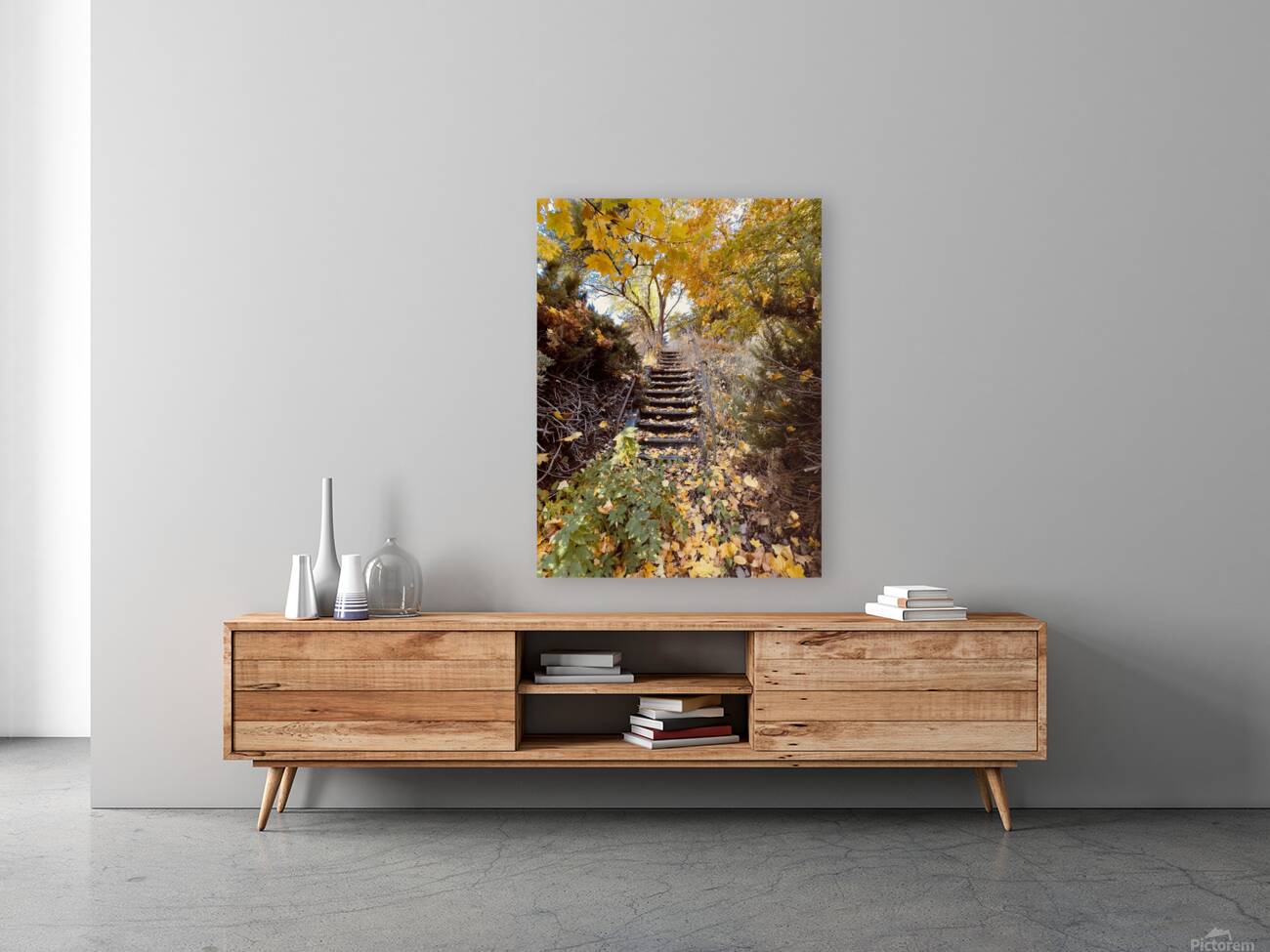 Autumn Staircase Reproduction