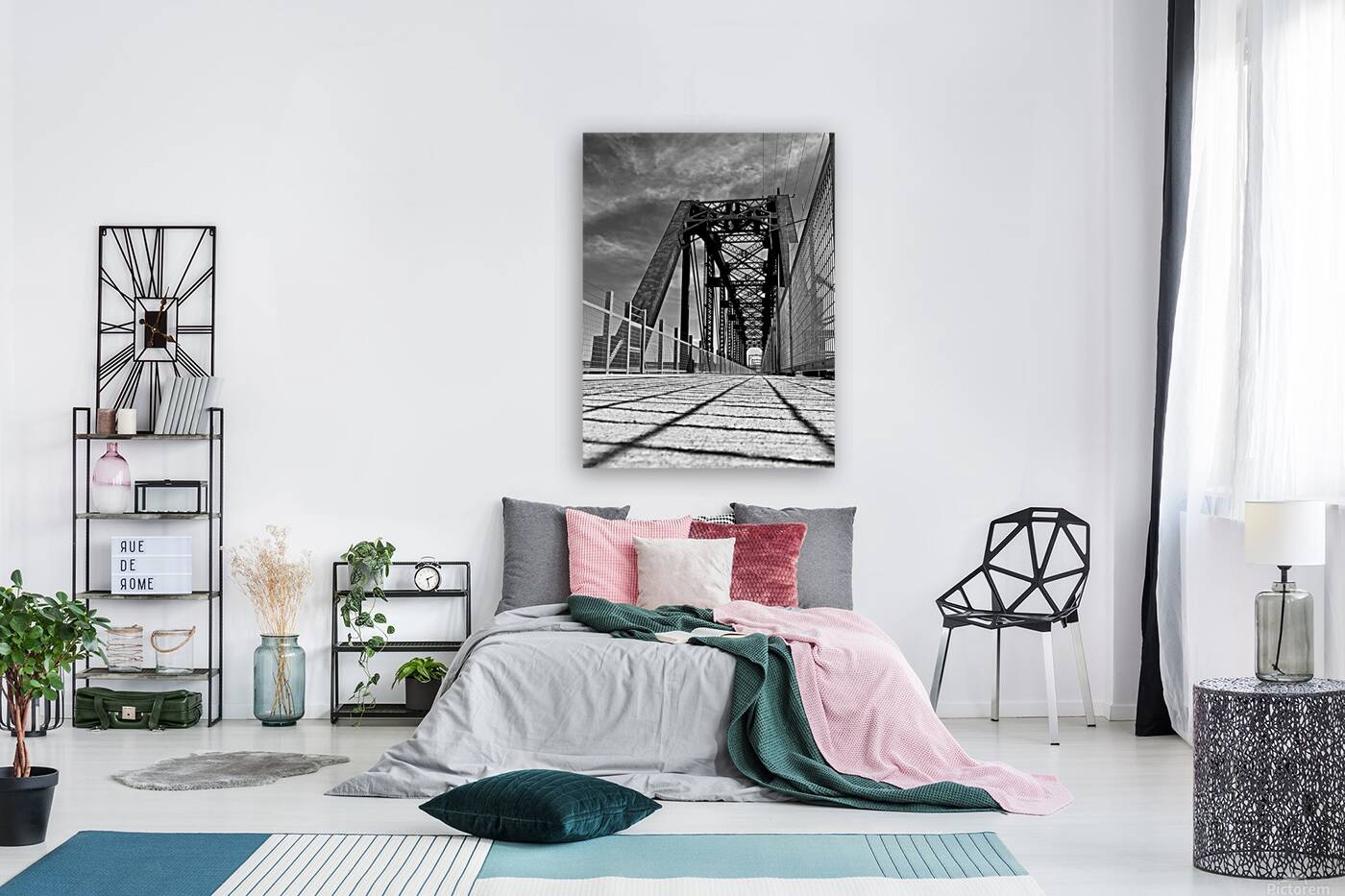 The bridge at Beverly -1 Reproduction