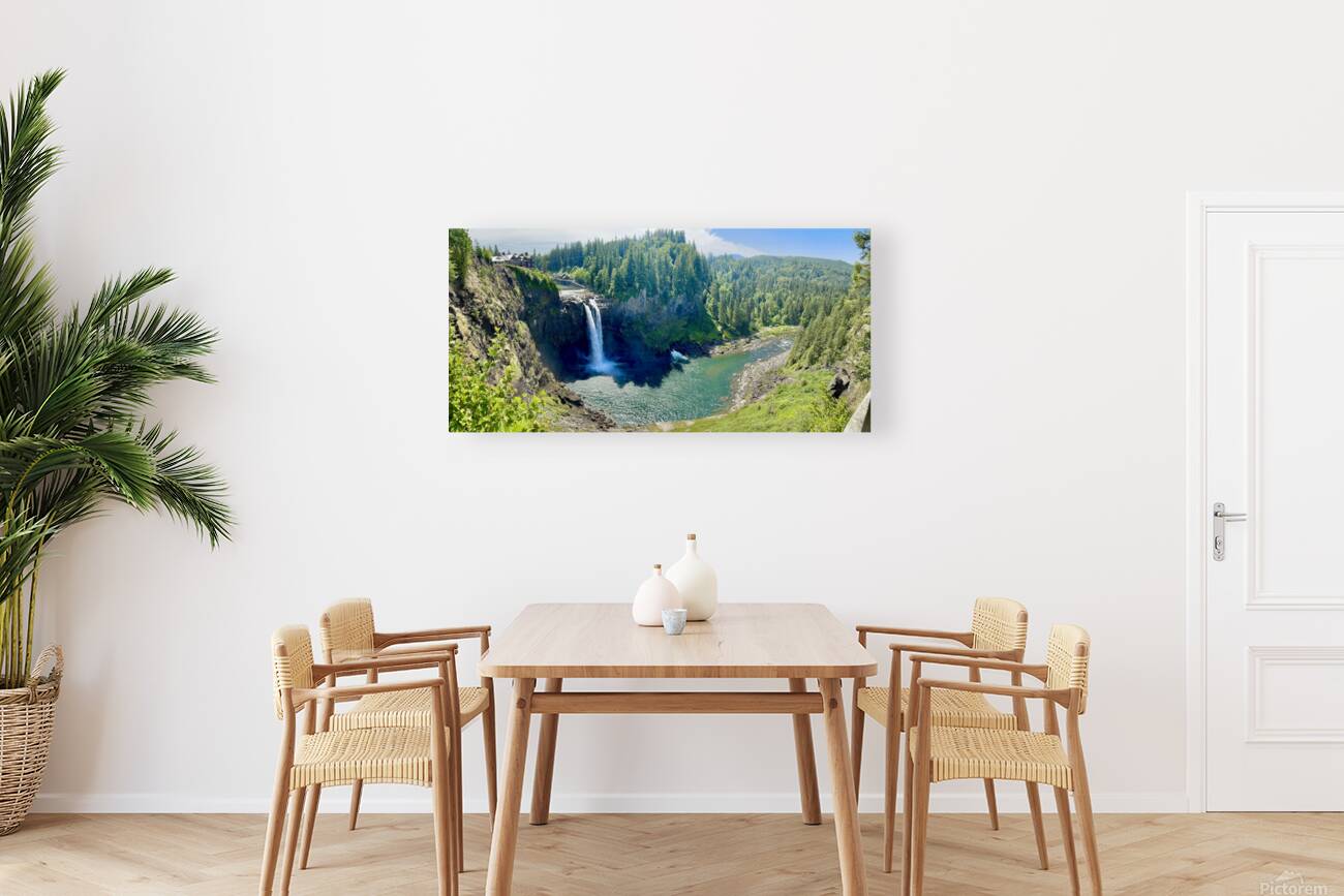 Snoqualmie Falls -panoramic Reproduction