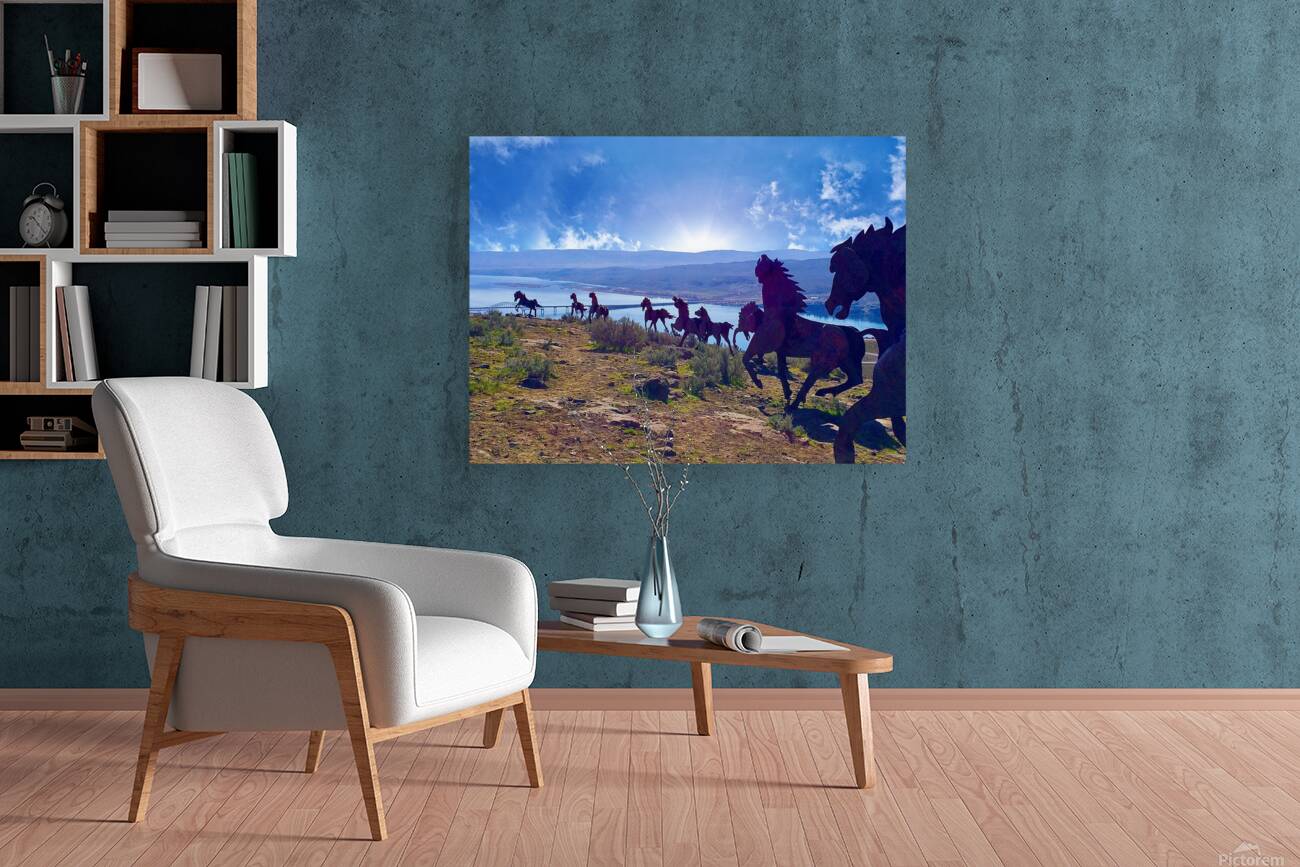 Wild Horses Monument Reproduction