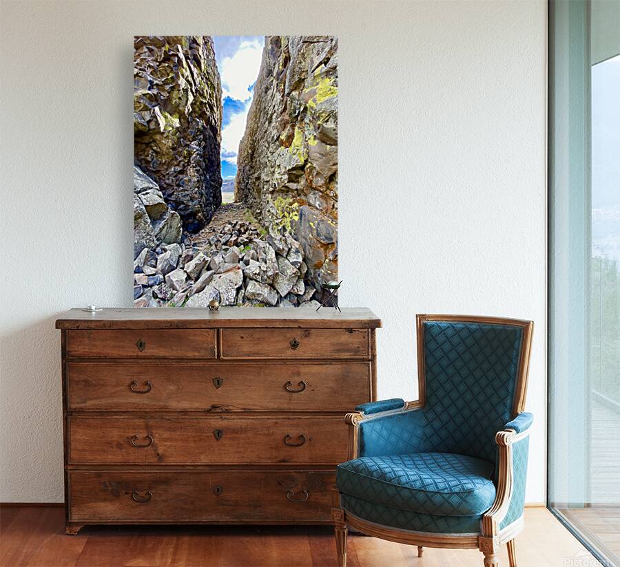 The Crevasse  Reproduction