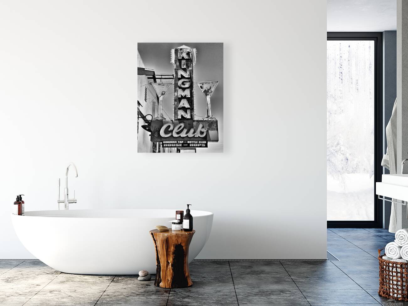 Kingman Club fine art B & W Reproduction