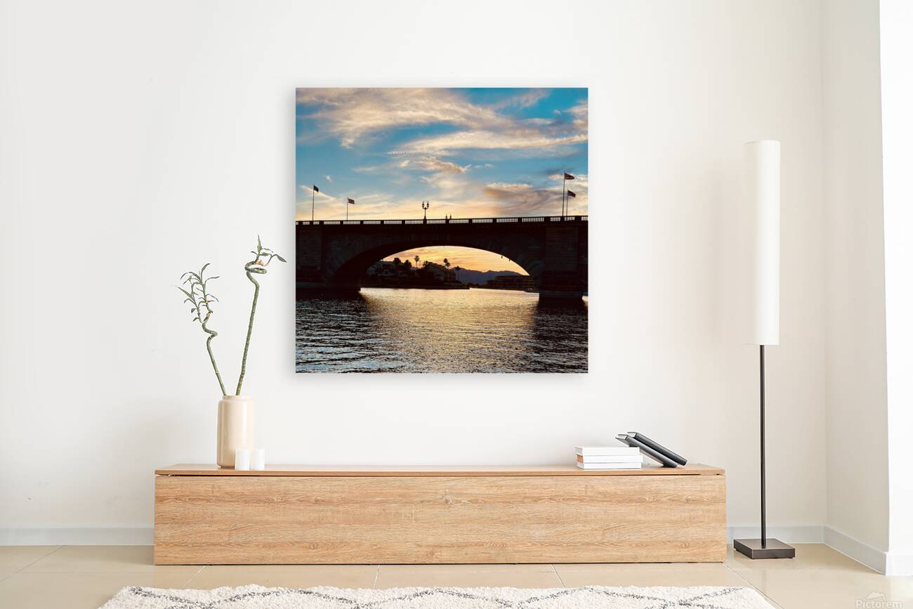 London Bridge Sundown Reproduction