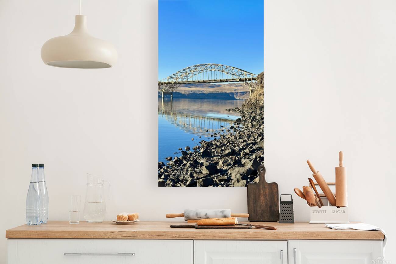 Vantage Bridge -vertical Reproduction