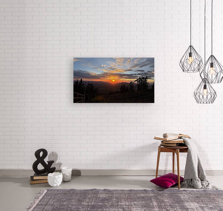 Sunset at Snowbowl -5 Reproduction