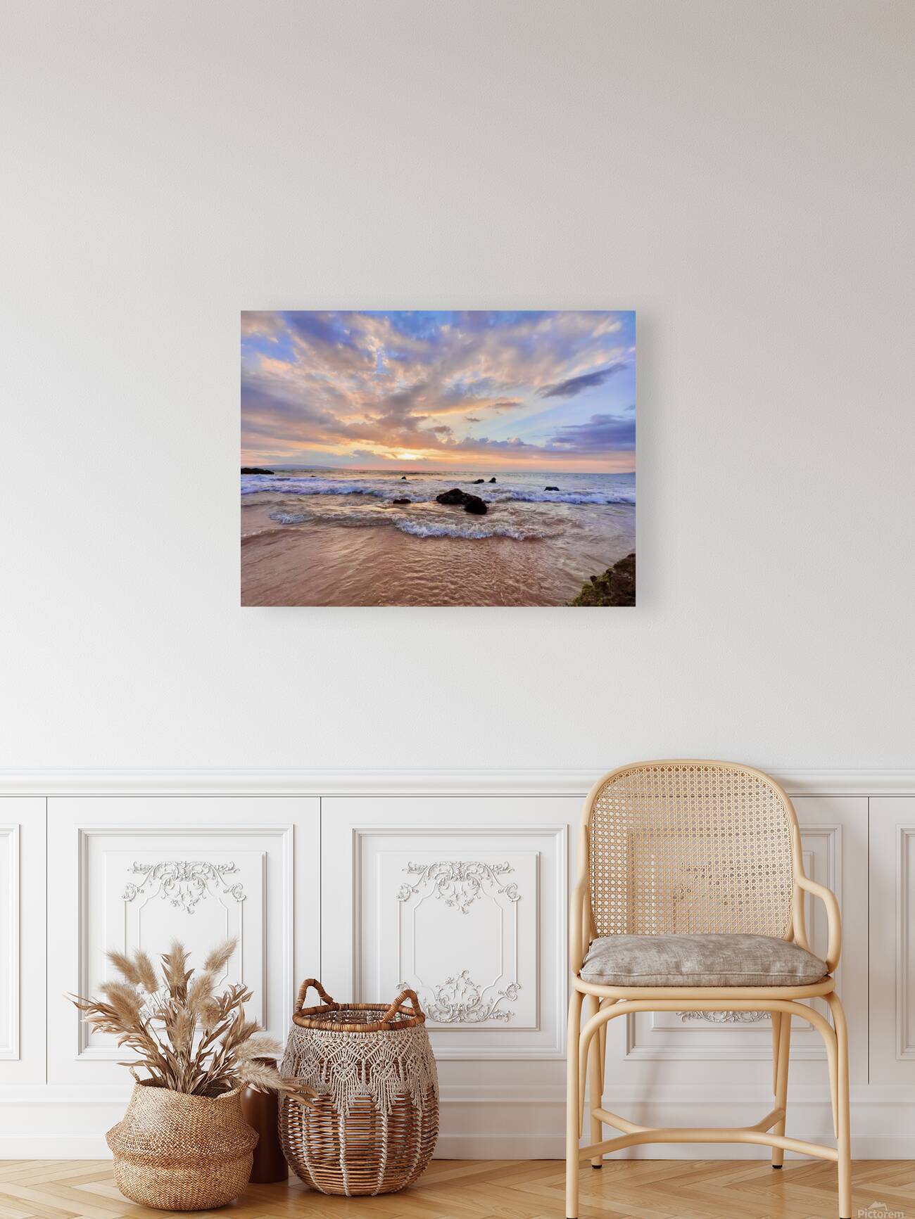 Pastel sunset in Kihei Reproduction