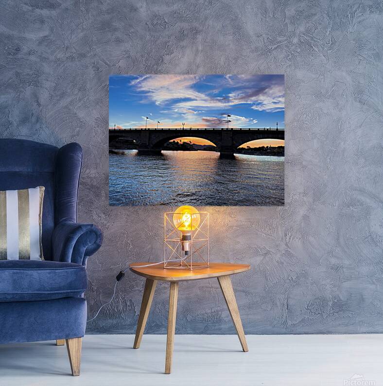 London Bridge Sunset Reproduction