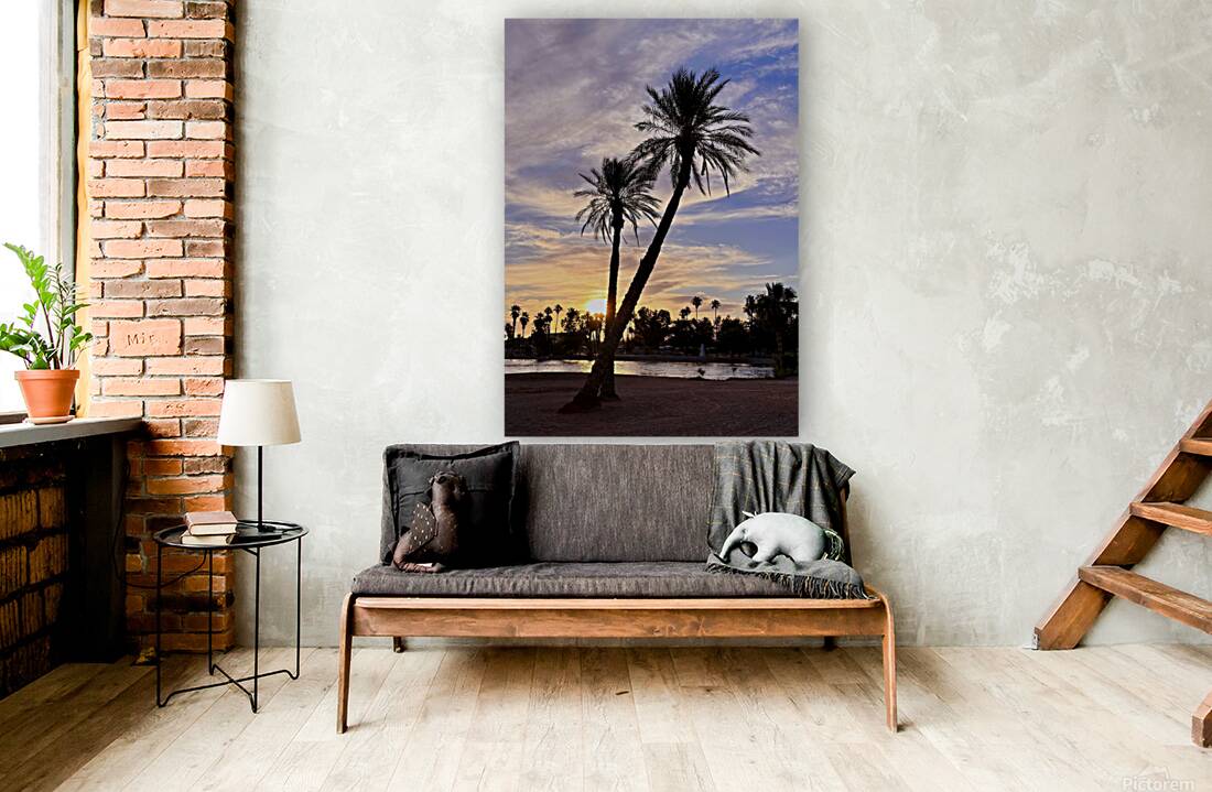 Sunset at Lake Havasu  Reproduction