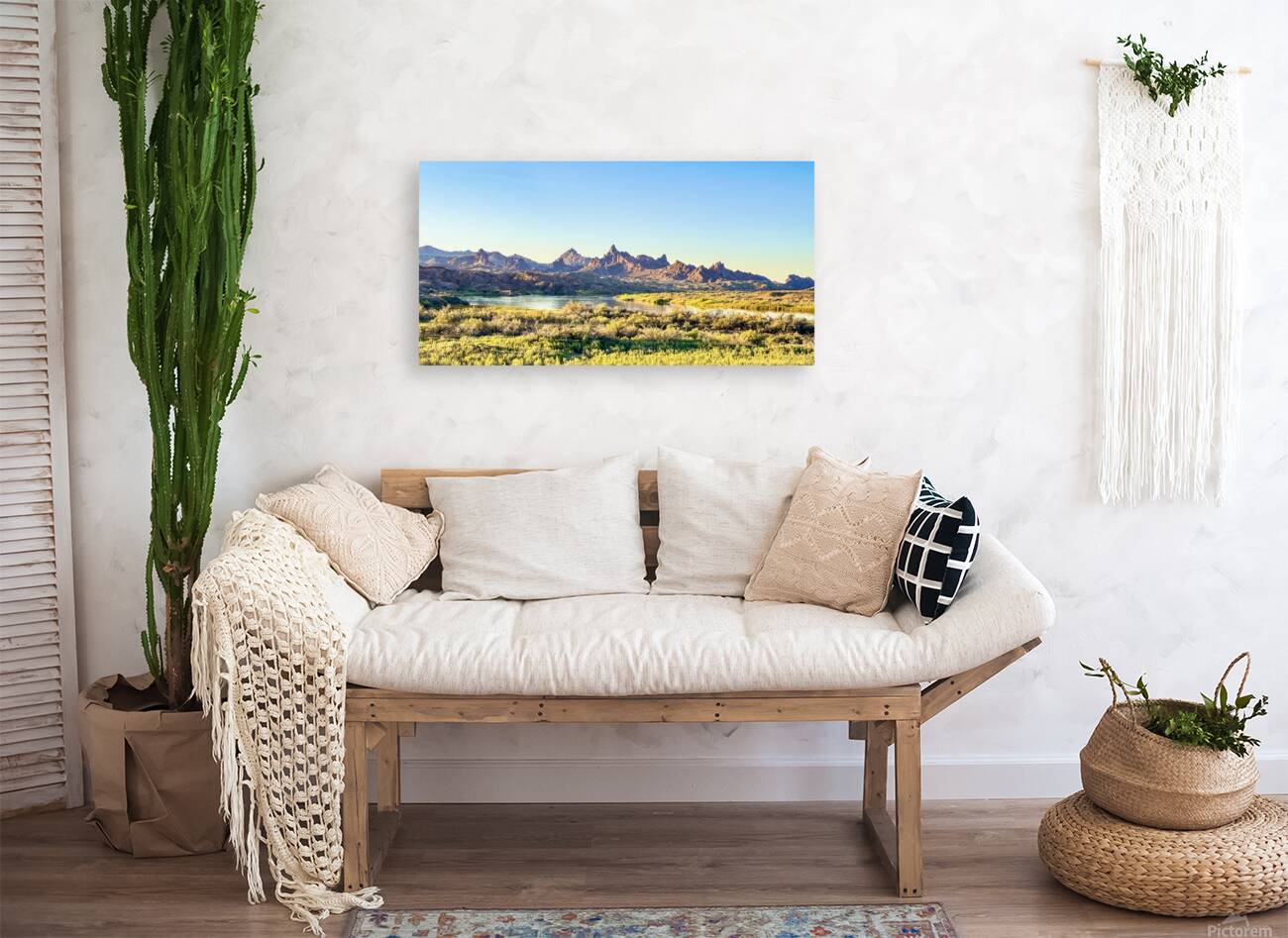 The Bend in the River Reproduction