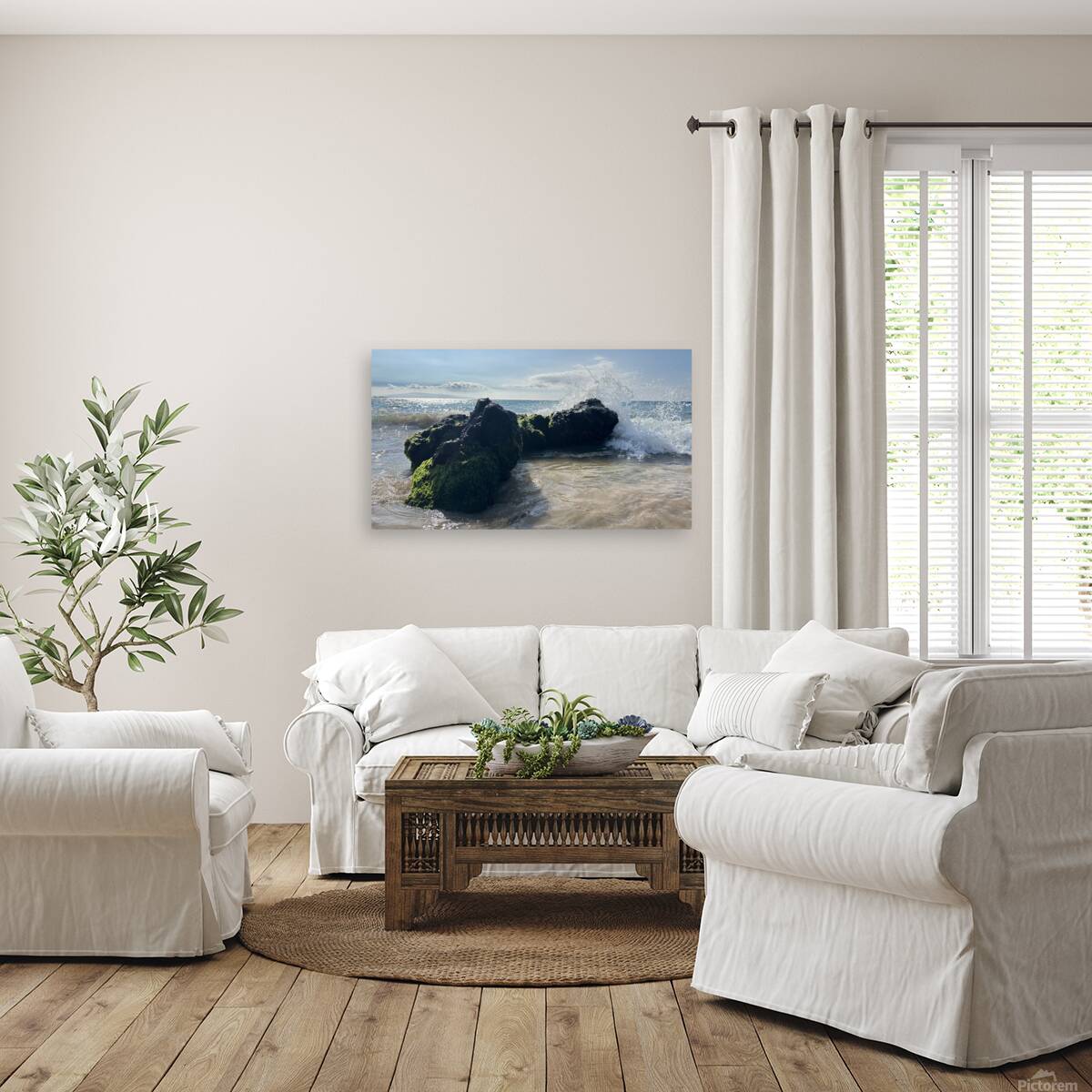 Maui on the Rocks Reproduction