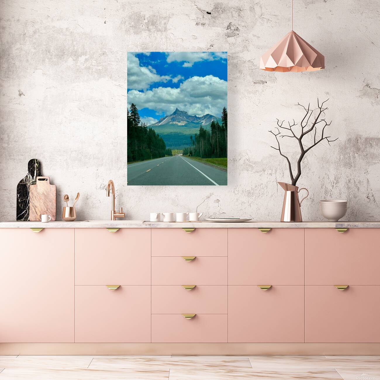 Mt Thielsen Oregon Reproduction