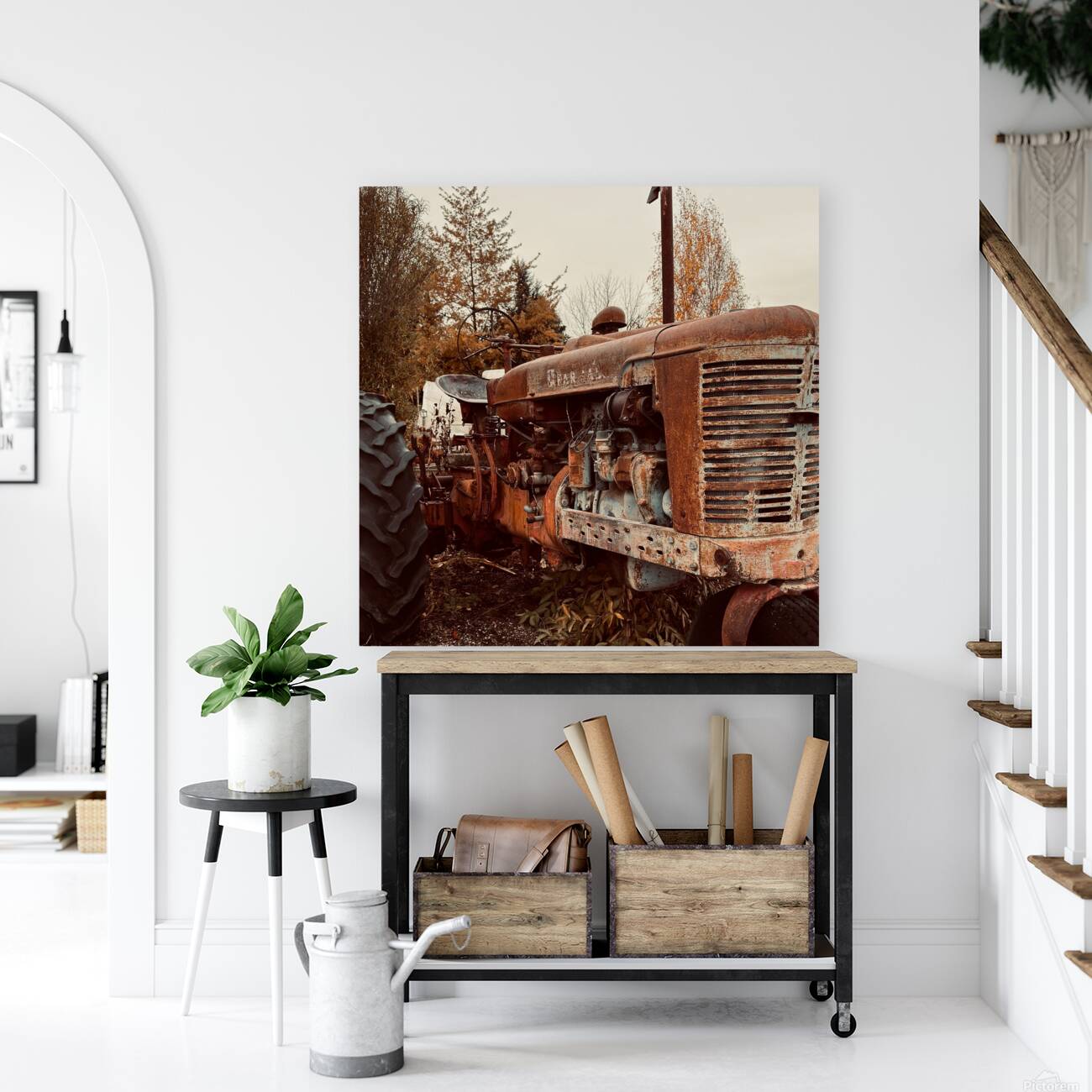 Vintage Farmall Tractor Reproduction