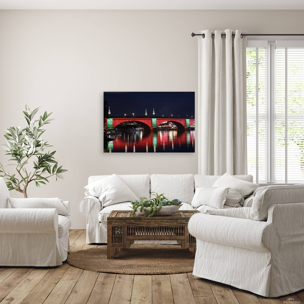 London Bridge Christmas Vibes Reproduction