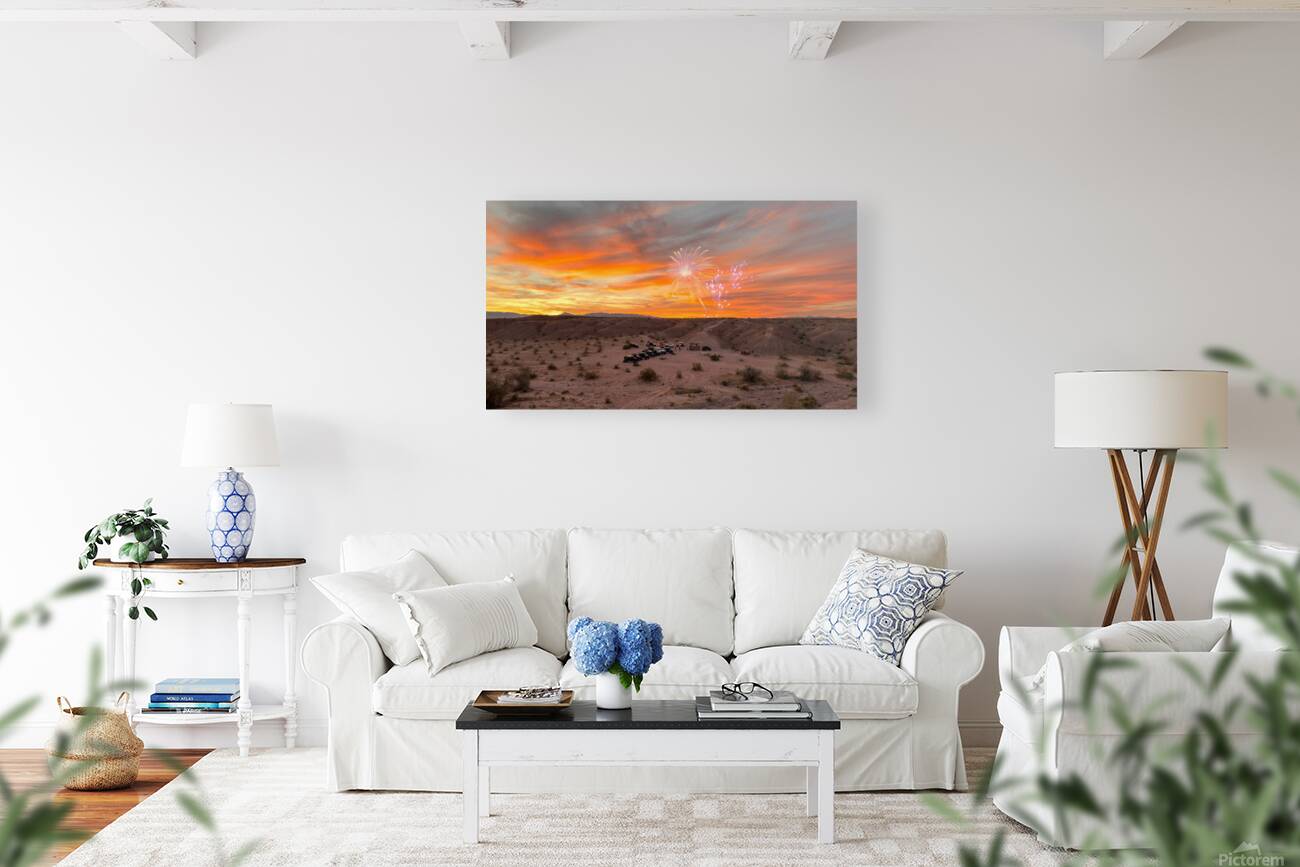 Fireworks at Jerry’s Happy Hour Reproduction