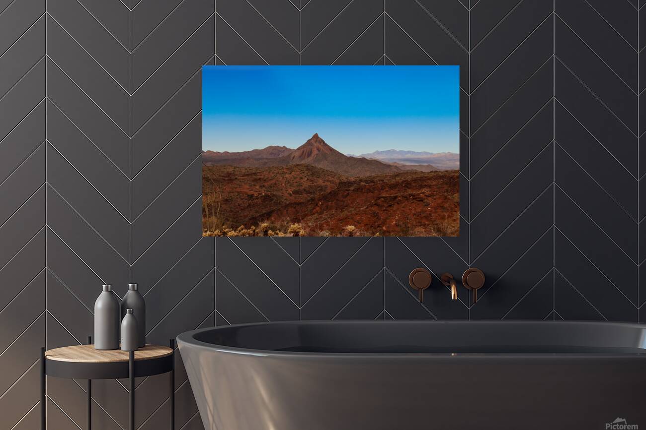 Artillery Peak Alamo Lake AZ Reproduction