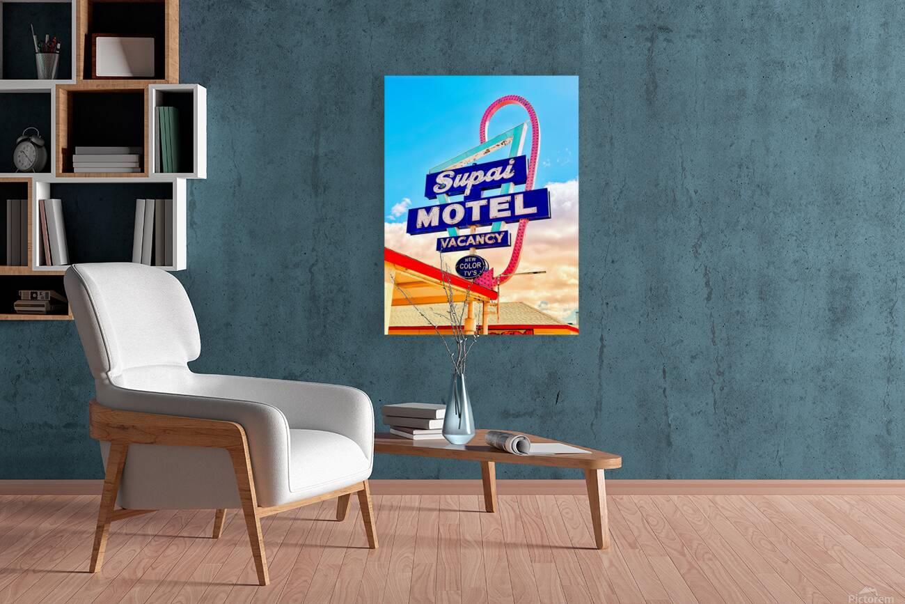 Supai Motel - retro  Reproduction