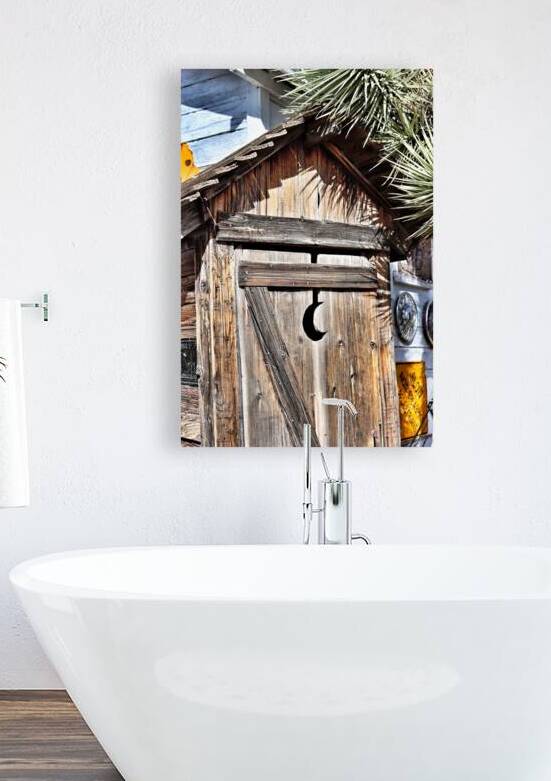 Outhouse -2 by Leslie Affeldt Photography