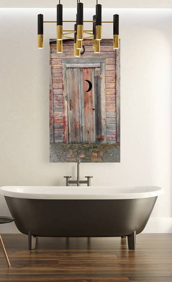 Outhouse -1 by Leslie Affeldt Photography
