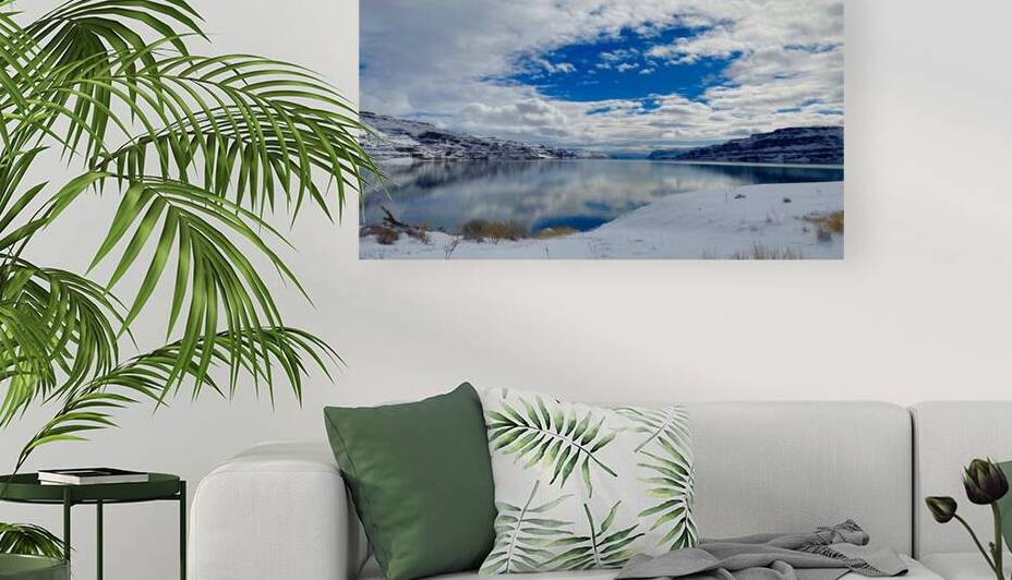 Snowy Cove by Leslie Affeldt Photography