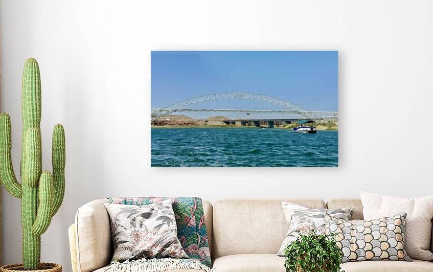 The Topock Bridge -2 by Leslie Affeldt Photography