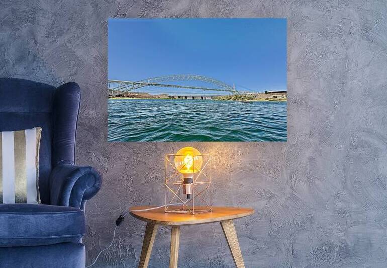 The Topock Bridge -3 by Leslie Affeldt Photography