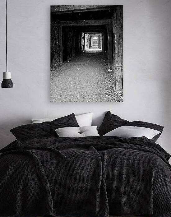Old mine tunnel -Oatman AZ by Leslie Affeldt Photography