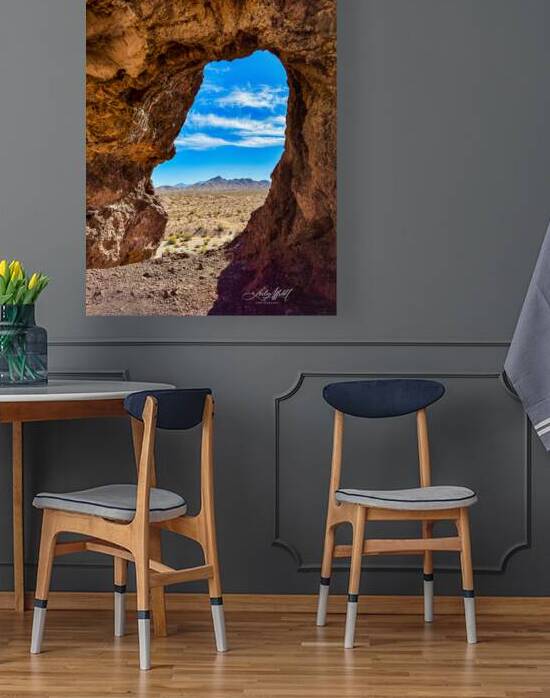 Eye of the Needle Mohave Desert by Leslie Affeldt Photography