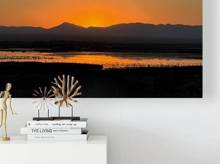 Sunset on the Marsh by Leslie Affeldt Photography