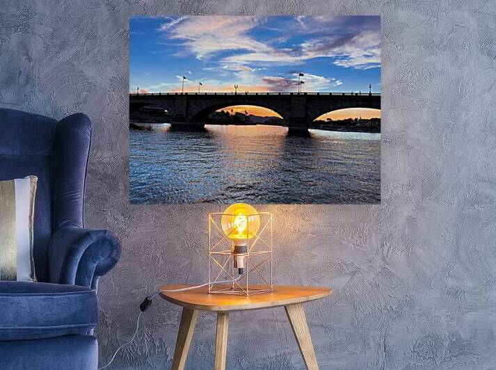 London Bridge Sunset Reproduction