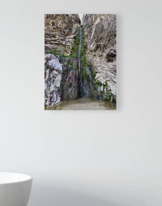 Tres Amigos waterfall in the Tres Alamos wilderness  by Leslie Affeldt Photography