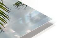 Oahu through the Palms HD Metal print