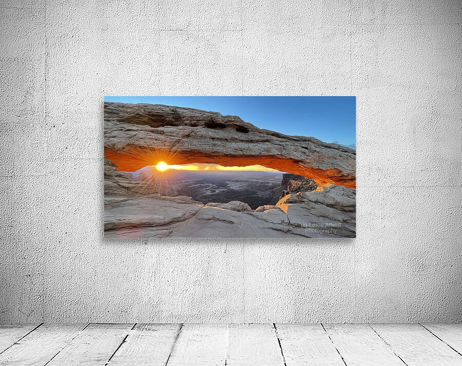 Sunrise at Mesa Arch Wall Preview