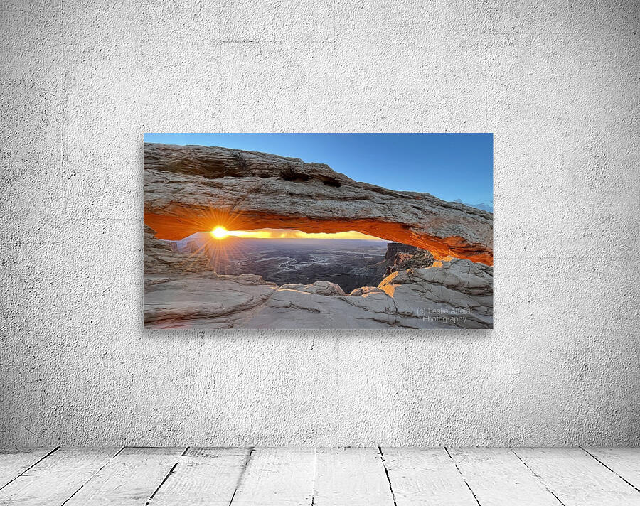 Sunrise at Mesa Arch Wall Preview