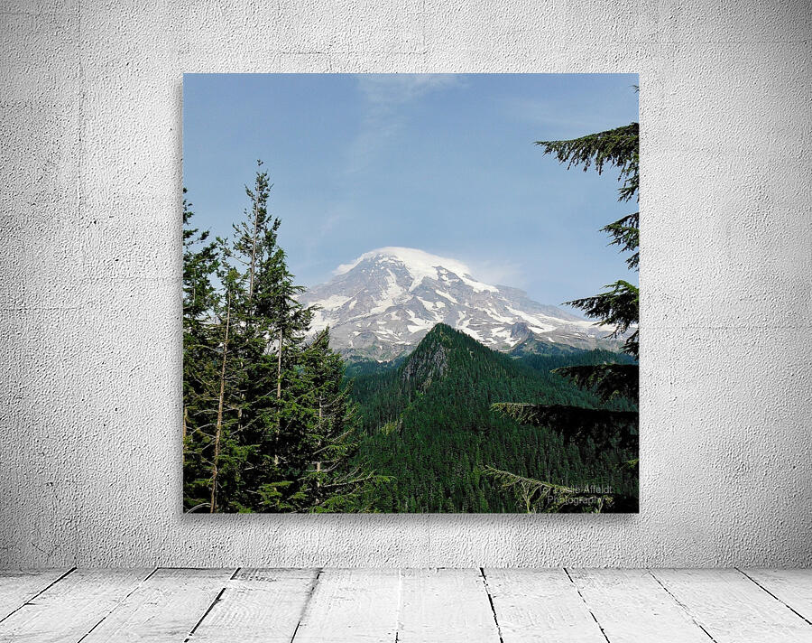 Mt Rainier - square Wall Preview