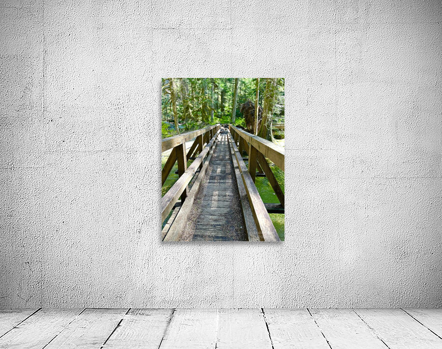 Forest Bridge Wall Preview