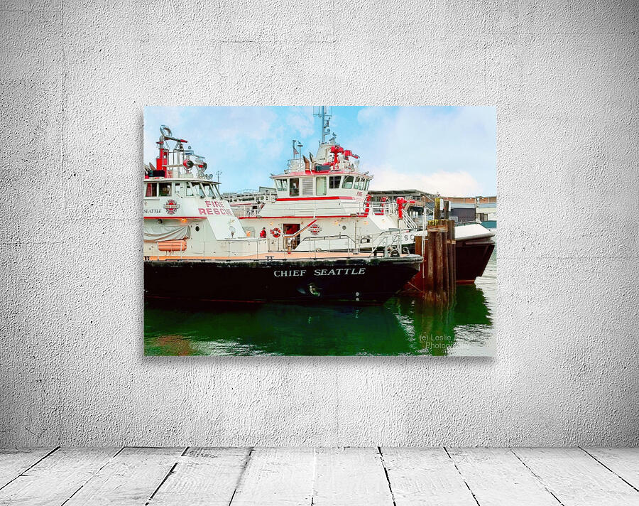 Chief Seattle Fire Boat  -1 Wall Preview