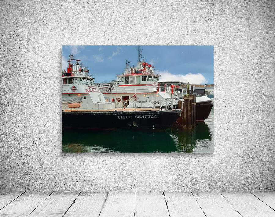 Chief Seattle Fire Boat -2 Wall Preview