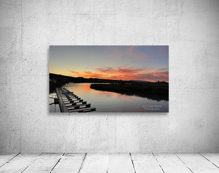 Sunset at the Topock Marina - 2 Wall Preview