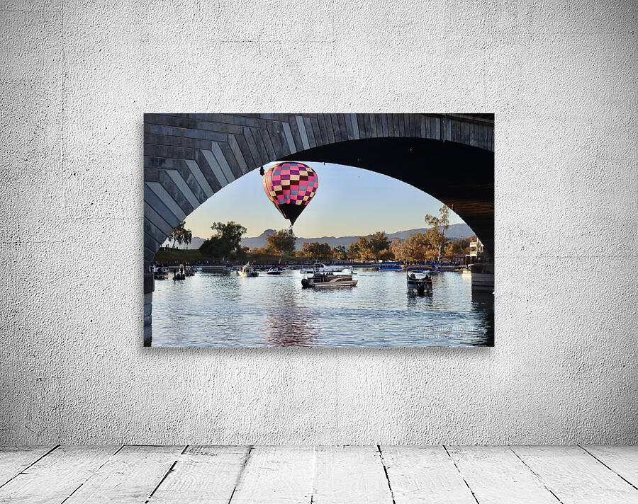 Balloons at the bridge -1 Wall Preview