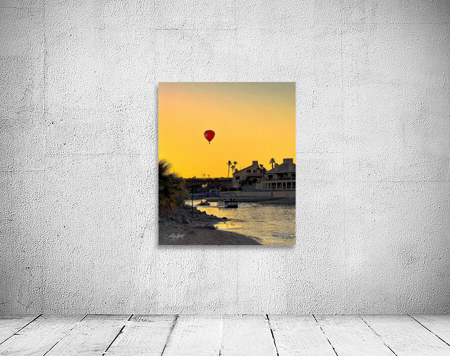 Red Balloon in the channel Wall Preview