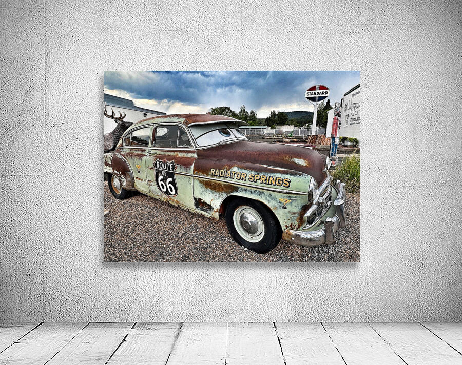 Radiator Springs Wall Preview