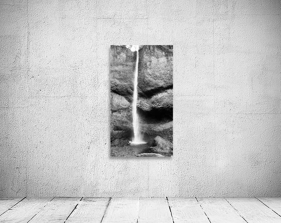 Latourell Falls B & W Wall Preview