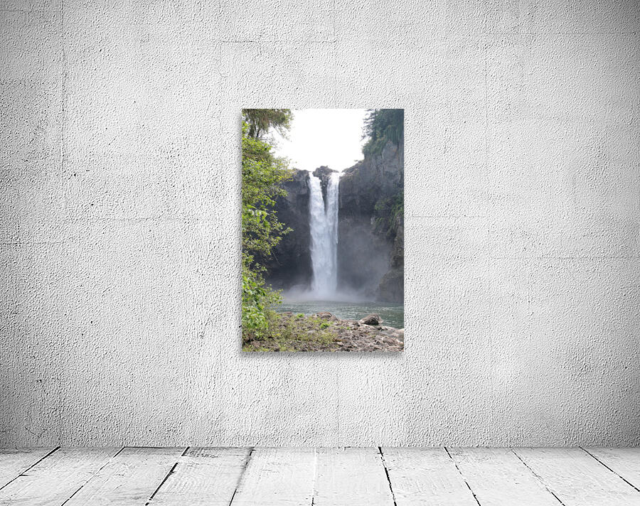 Snoqualmie Falls  from below Wall Preview