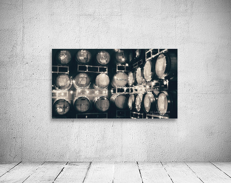 The Barrel Room -sepia Wall Preview