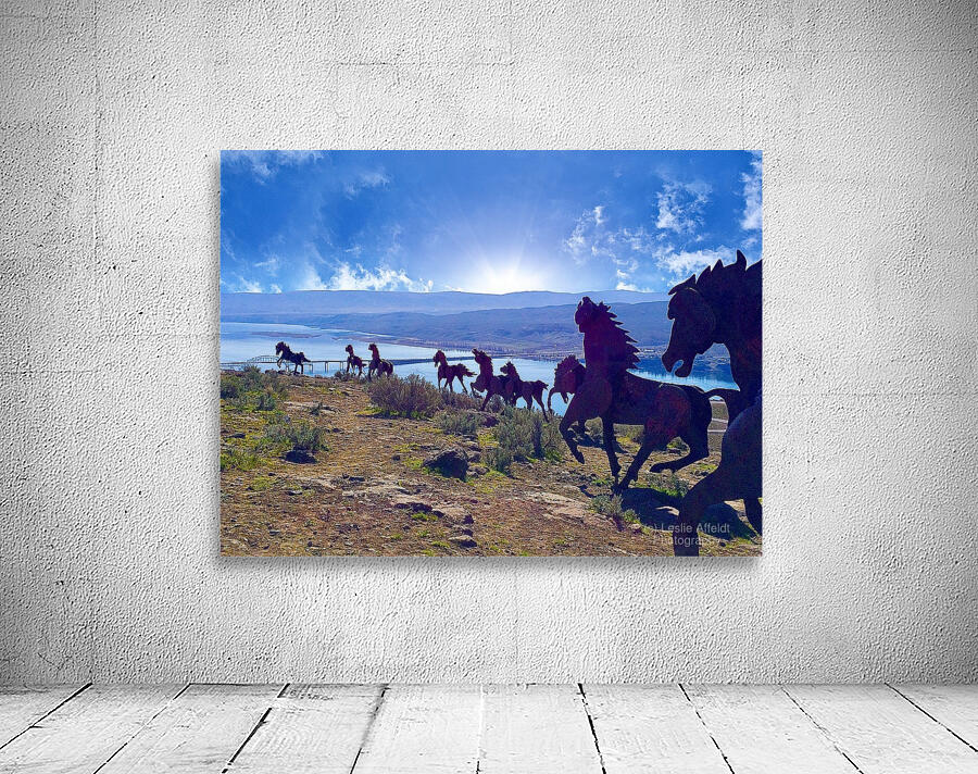 Wild Horses Monument Wall Preview