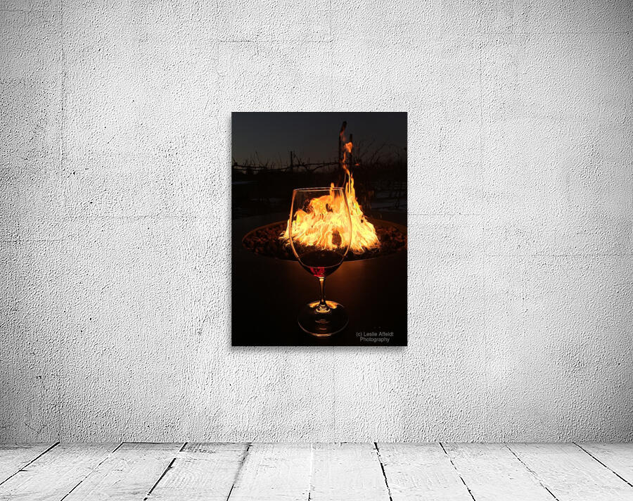 Vino En Fuego Wall Preview