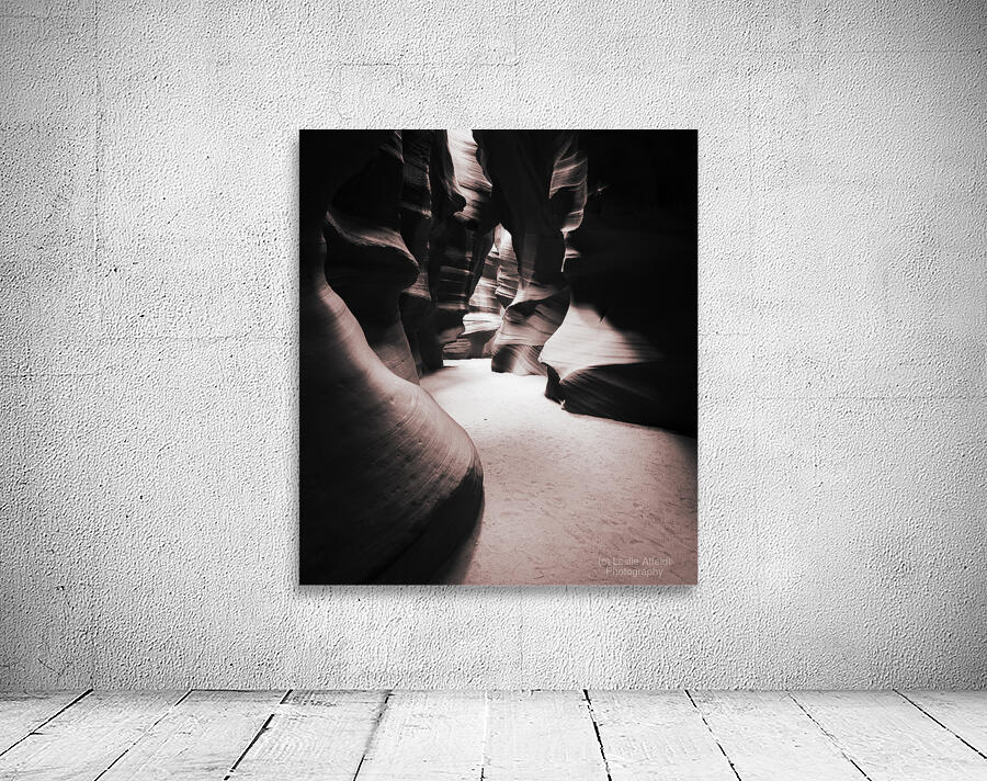 Antelope Canyon sepia tone Wall Preview